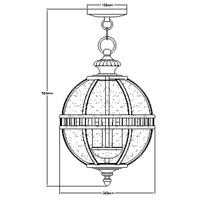 KL-HALLERON-8M HALLERON black grey/clear glass// подвесной E14 3х60  х   