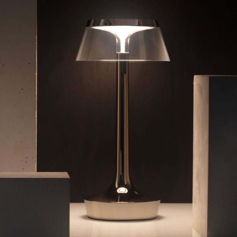 F1040063 BON JOUR  BLACK CHROME/CLEAR// портативный LED 1х3  х   