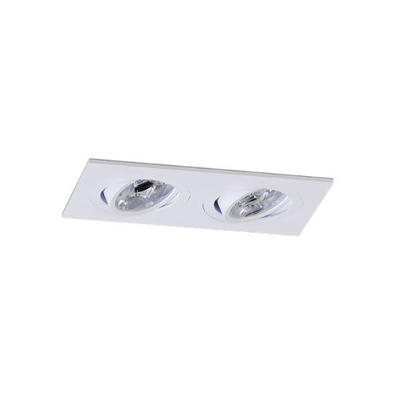 4212GU MINI CATLI white/// встраиваемый GU10 2х50  х   