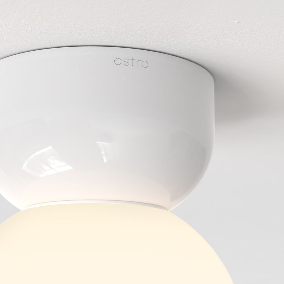 1472003 LYRA Ceiling 140 Gloss Glaze White/white// потолочный G9 LED 1х10  х   