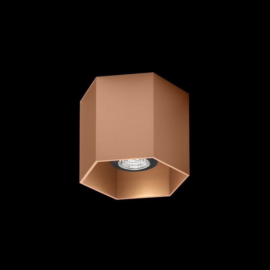 146520P0 (912010W0 + 911032P1) HEXO copper/ потолочный GU10 1х35  х   