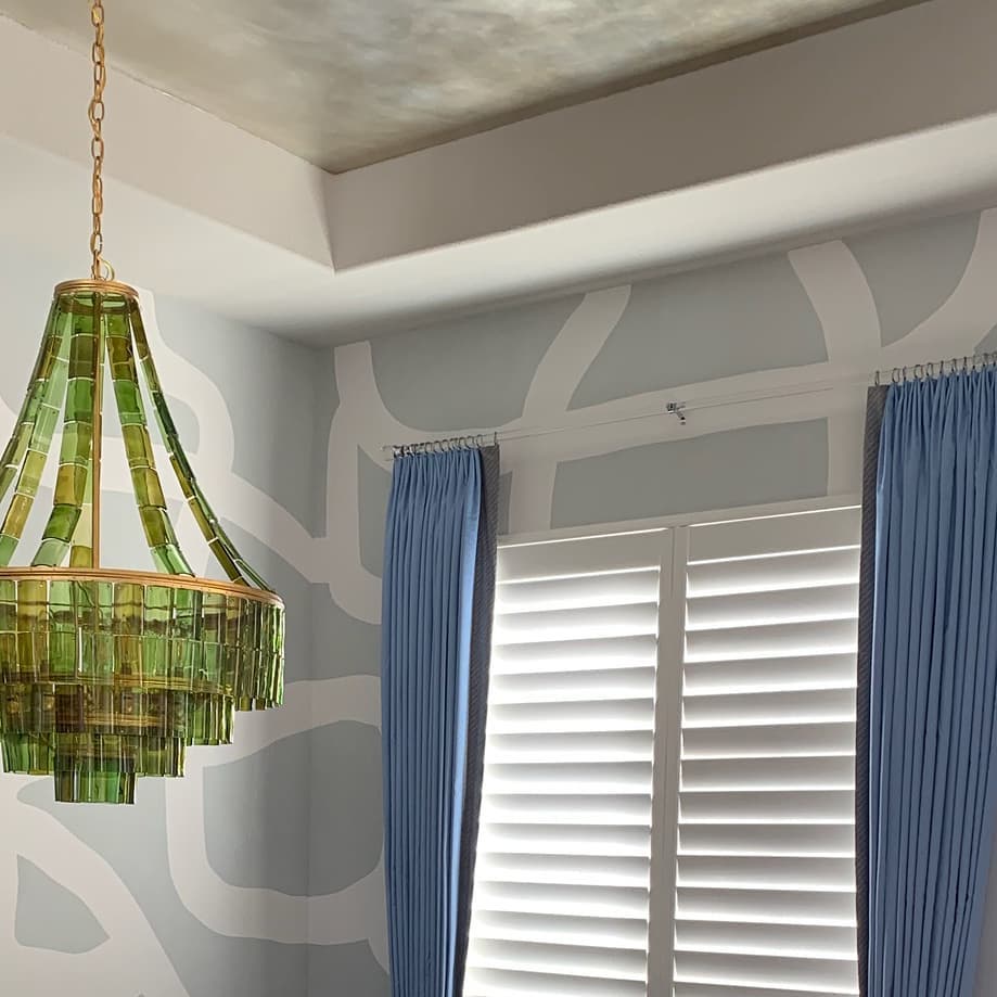 QNC-VINTNER-7P-GR-CGL VINTNER Dark Contemporary Gold Leaf/Recycled Green // подвесной E14 7х60  х   