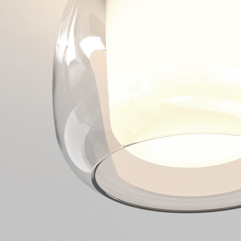 1450009 Aquina Ceiling 240 Matt black/Clear/White// потолочный E27 1х12LED  х   