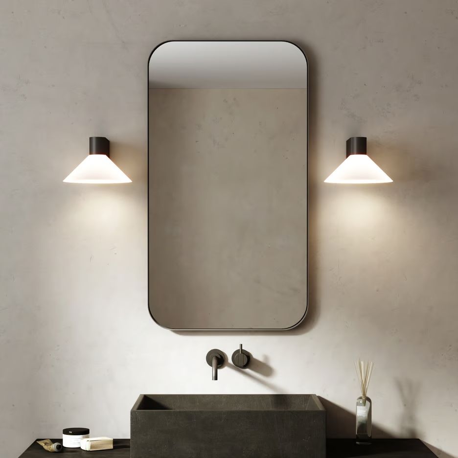 1451002  CONIC Matt Black/White//матовый настенный G9 LED 1х3.5  х   