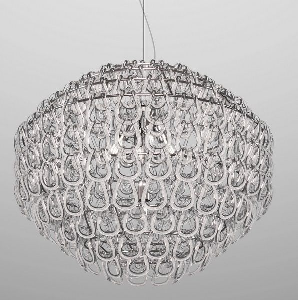 GIOGALI SP80 CR  chrom/clear// подвесной E27 5х77  х   
