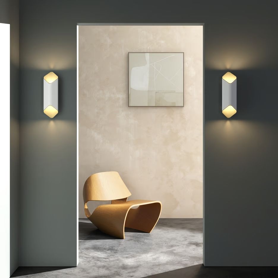 1481015 AKO 420 Phase Matt White / Gold///матовый настенный LED 1х15.9  х   