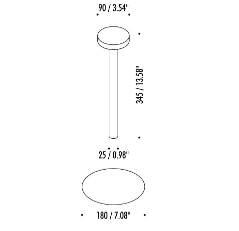 1A03104 TeTaTeT black/ портативный LED 1х2  х   