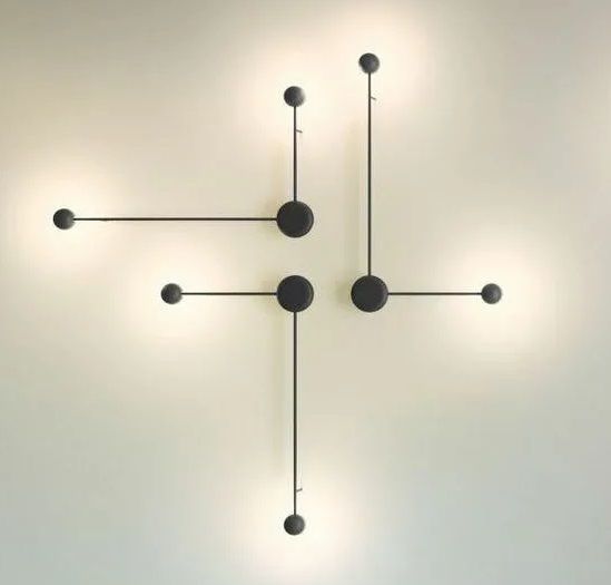 1694 04 /10 PIN matt black/// настенный LED 2х4,5  х   