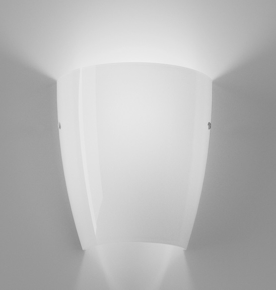 DAFNE AP E27 BC/LU  white/white gloss светильник настенный E27 1х75  х   
