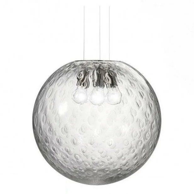 BOLLE SP 45 BOLLE nickel satin/clear подвесной E27 3х77  х   