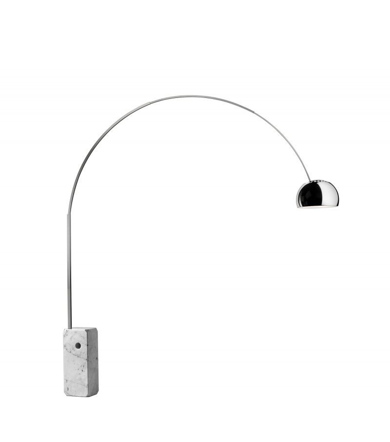 F0303000 ARCO STEEL/satin steel// напольный LED 1х28  х   
