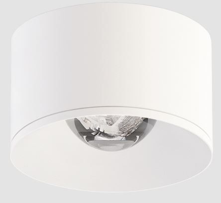 A2511001MC PUCK Metallized copper///transparent потолочный LED 1х12  х   