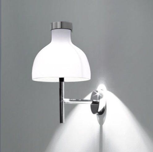 NLUCI AP NV BC CR  chrom/white настенный G9 1х75  х  NLUCI AP NV BC CR