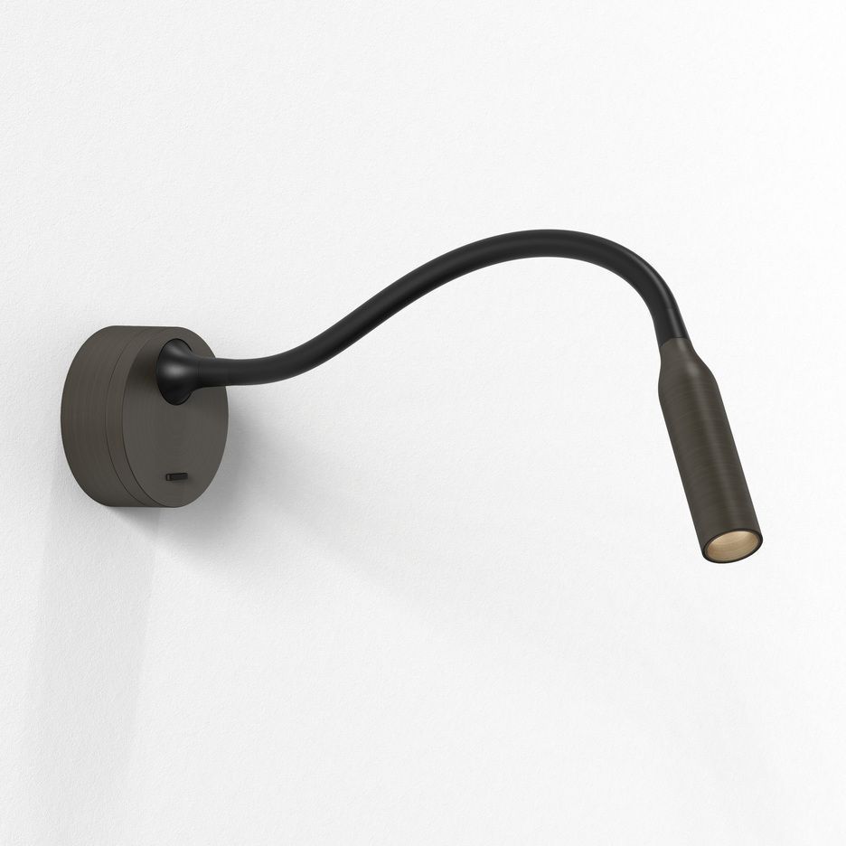 1435004  LUCCA SURFACE bronze/black/// настенный LED 1х3.6  х   