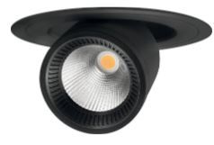 A2782131NT POP UP black/// встраиваемый LED 1х6,5  х   