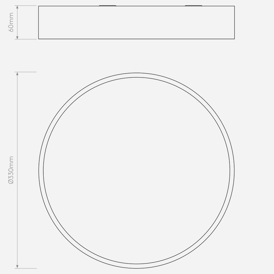 1125016 MALLON LED Bronze/// потолочный LED 1х15.3  х   