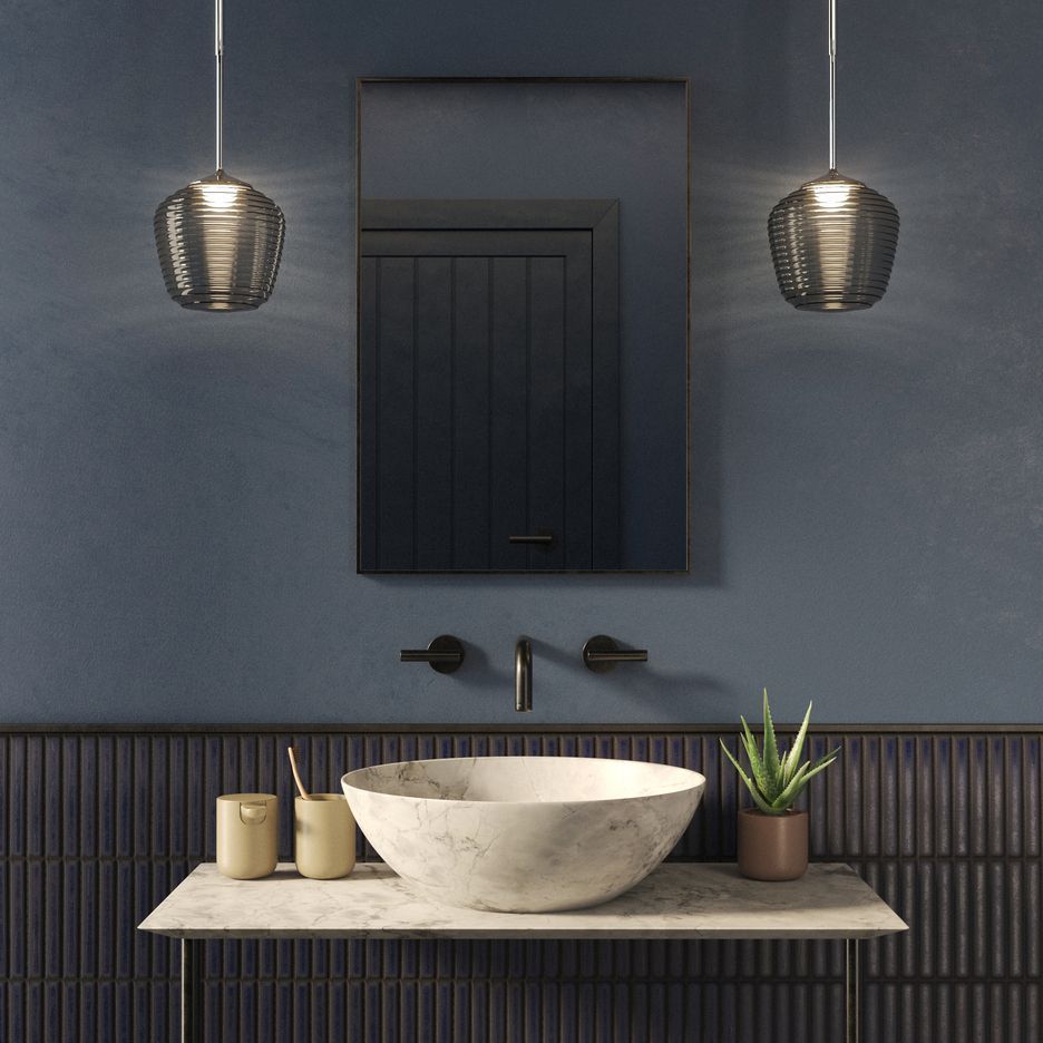1464003+5039004 NARA Matt black/Smoke// подвесной LED 1х7.6  х   
