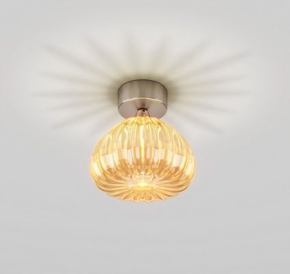 DIAMANTE FA AM NI  nickel/amber// потолочный G9 1х60  х  DIAMANTE FA AM NI