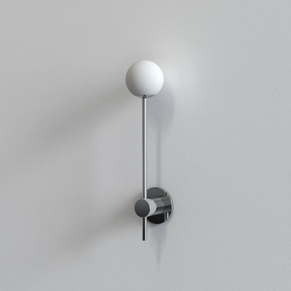 1424002 ORB Single Polished chrome/White// настенный G9 LED 1х3.5  х   