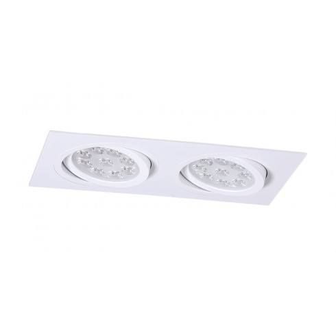 4251 CATLI white/// встраиваемый QR111 2х100  х  4251
