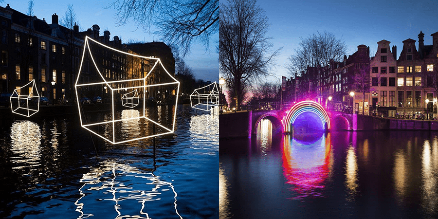 Фестиваль света в Амстердаме: 53 дня волшебства
