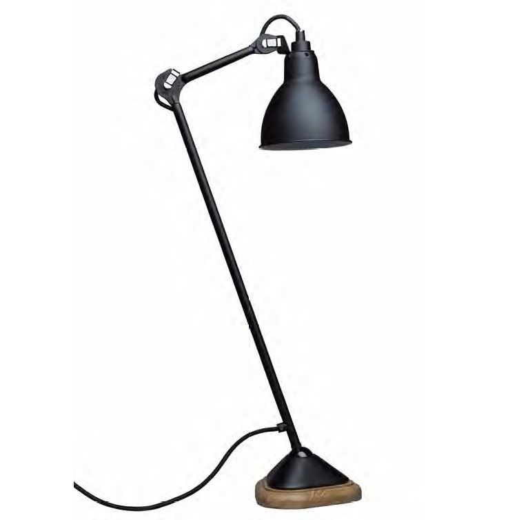 206 BL-BL LA LAMPE GRAS black/black настольный E14 1х11  х   