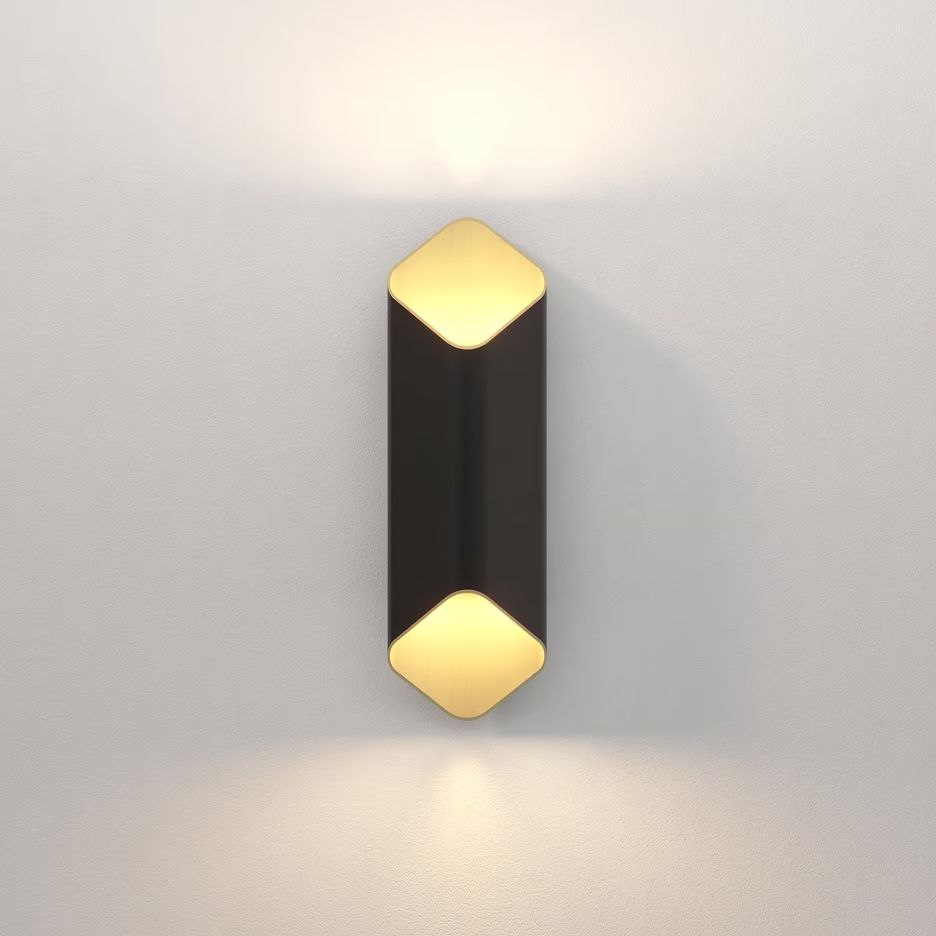 1481014 AKO 420 Phase Matt Black / Gold///матовый настенный LED 1х15.9  х   