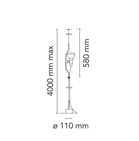 F5400058 PARENTESI/D NICKEL/// подвесной E27 1х12,5  х   