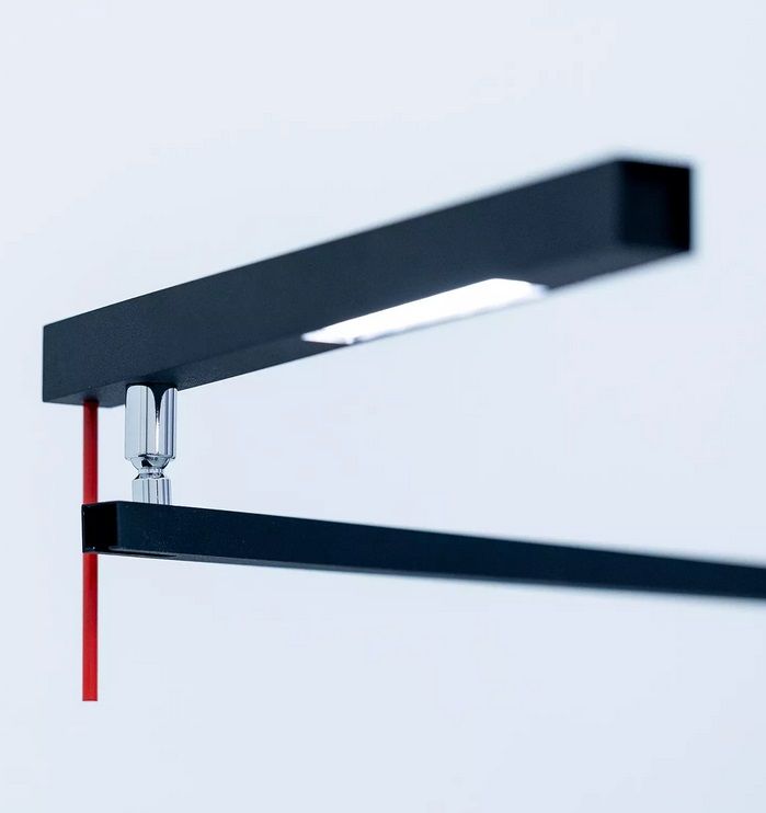 197604 MORSETTO P black/// настенный LED 1х15,5  х   