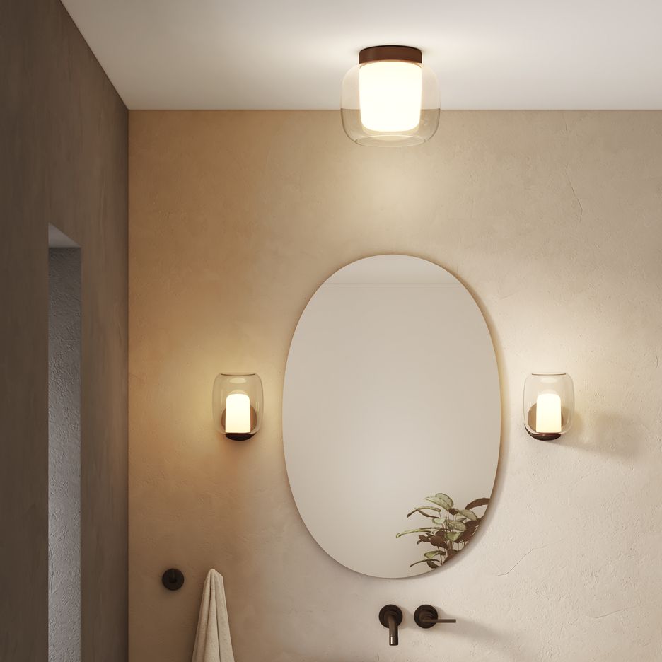 1450009 Aquina Ceiling 240 Matt black/Clear/White// потолочный E27 1х12LED  х   