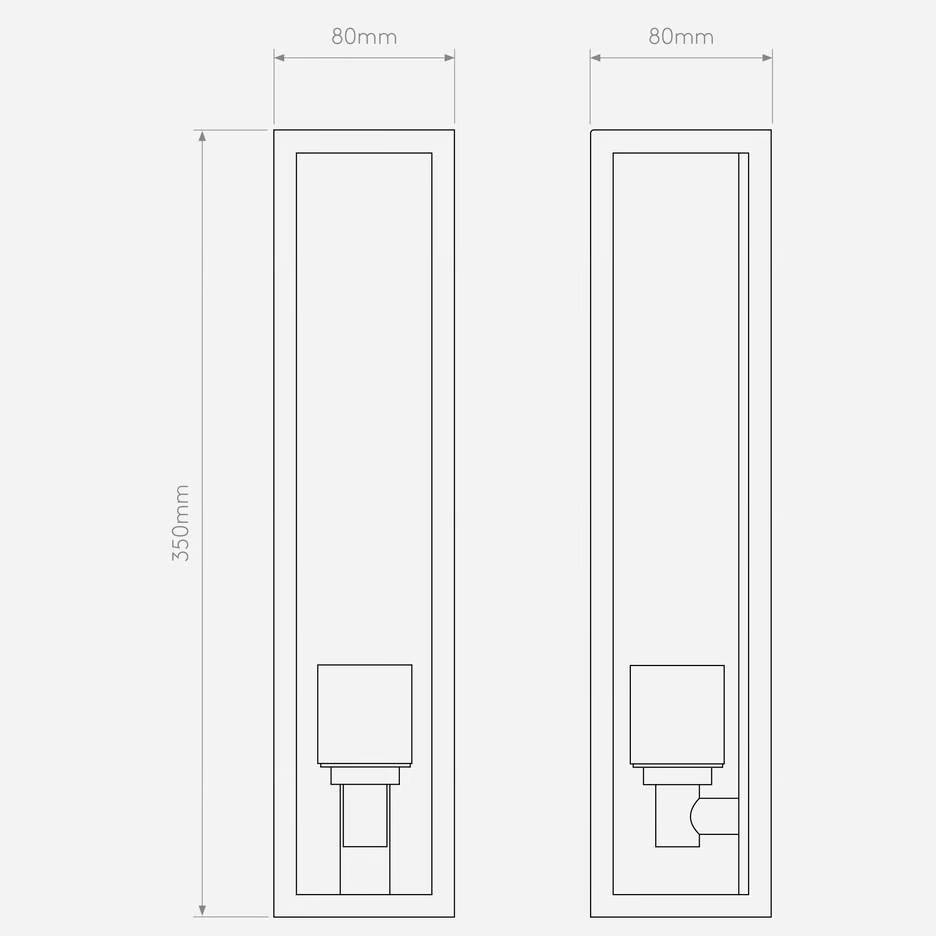 1402007 HARVARD Natural Brass/Clear // настенный E27 1х40  х   