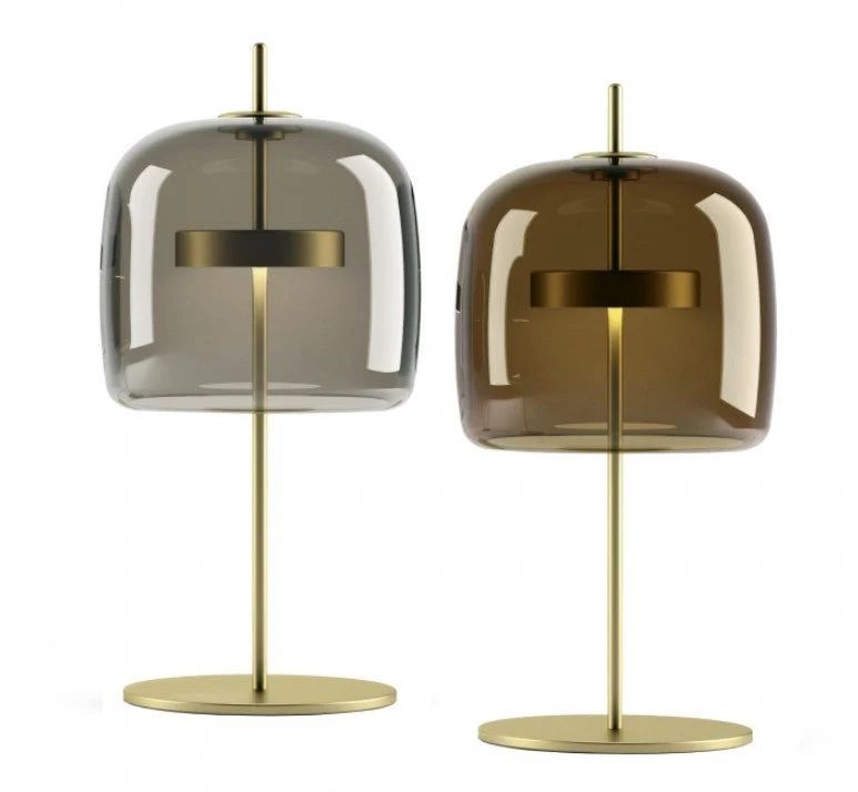 JUBE LT P FU/TR OS JUBE matt gold/smoky transparent// настольный LED 3000K 1х13  х   