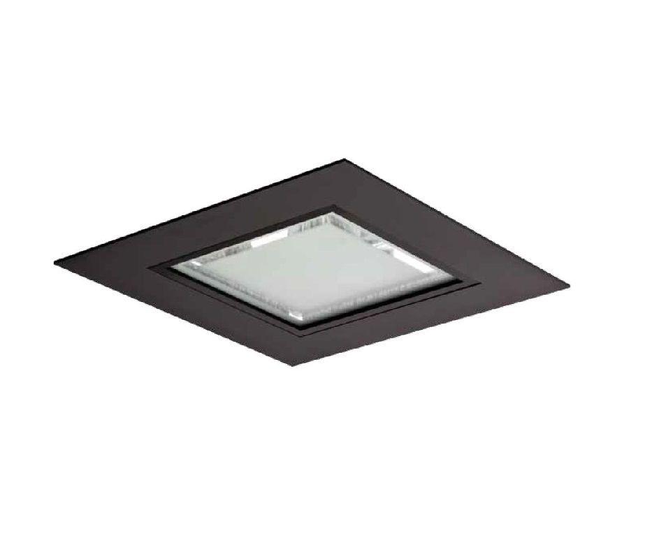 3101 DOWNLIGHT black///transparent встраиваемый G24q-3 2х26  х   