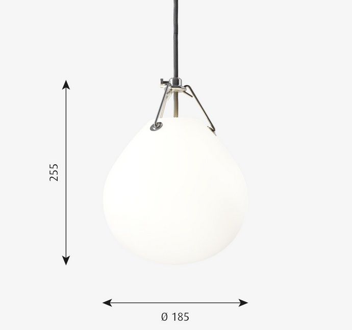 5741086249 MOSER grey/white/ matt// подвесной E27 1х40  х   