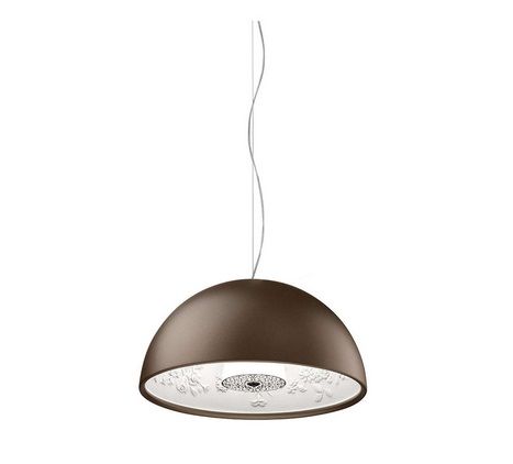F6405047 SKYGARDEN SMALL brown matt/white// подвесной E14 LED 1х9  х  F6405047