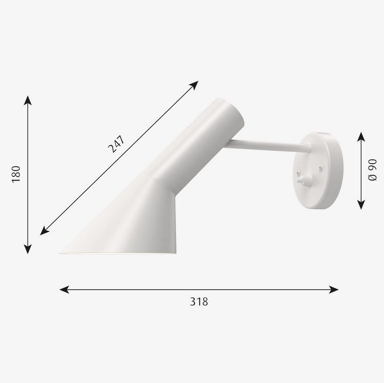 5743145609 AJ WALL sand/// настенный E14 1х40  х   