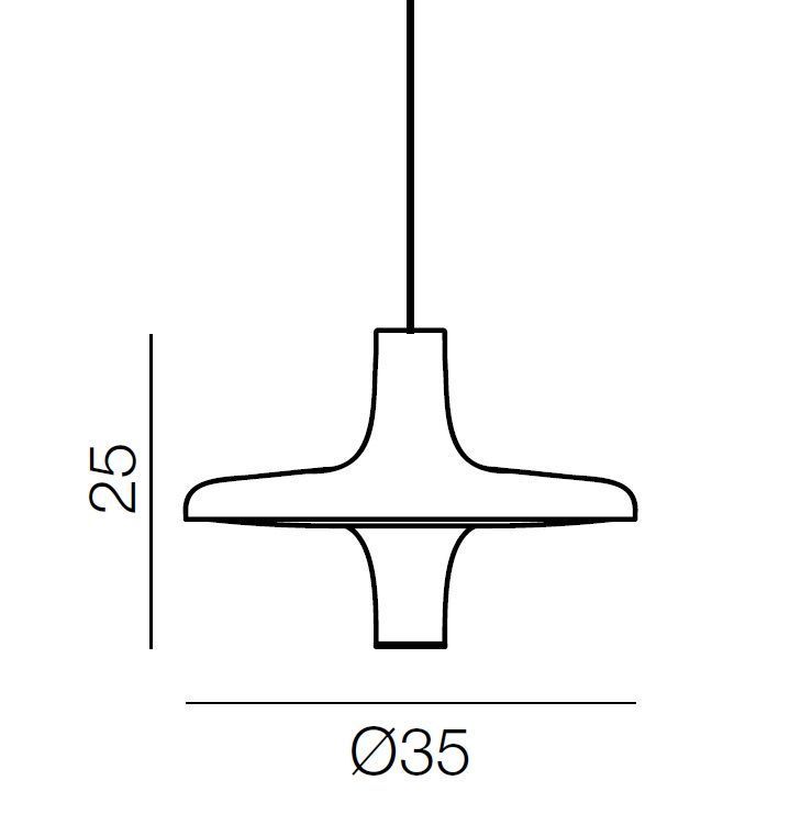 21019/J/3000/NE AVRO BLACK/BLACK// подвесной LED 1х16  х   