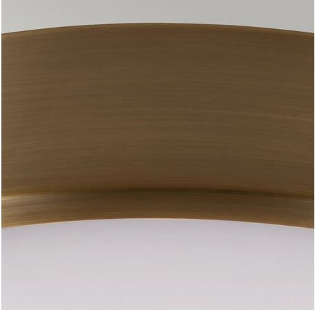 FE-CADENCE-F-DAB CADENCE Dark Antique Brass/Opal// потолочный E27 2х75  х   