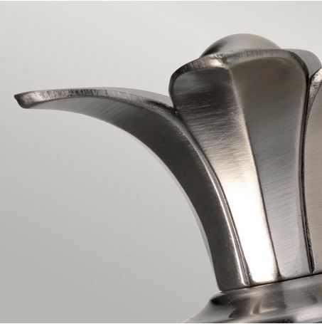 HK-PLANT-BATH-PL PLANTATION Polished Antique Nickel /Clear// настенный G9 LED 1х3  х