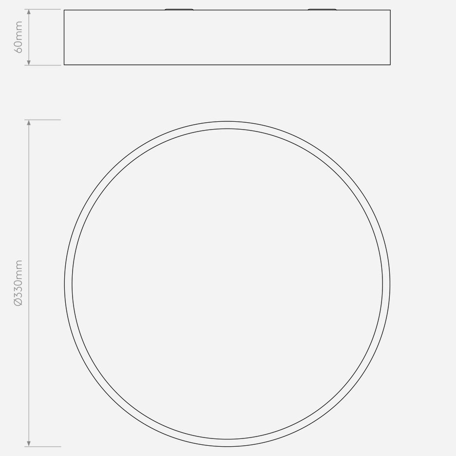 1125016 MALLON LED Bronze/// потолочный LED 1х15.3  х   