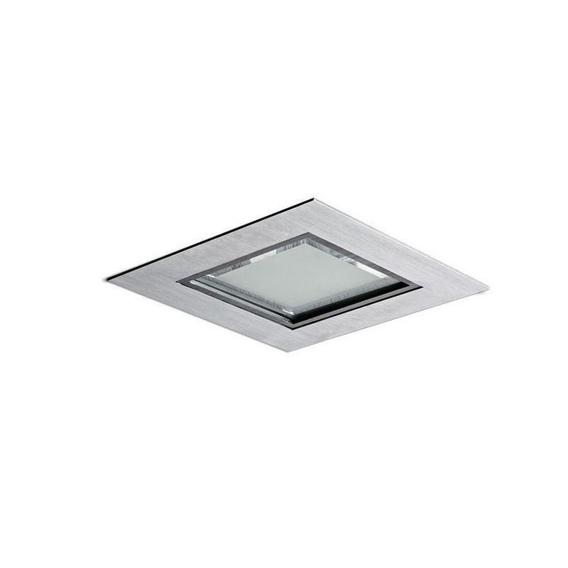 3100.01 DOWNLIGHT aluminium///transparent встраиваемый G24q-3 2х26  х   