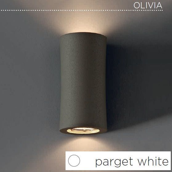 301 61 70 47 OLIVIA parget white/// настенный G9 2х33  х   