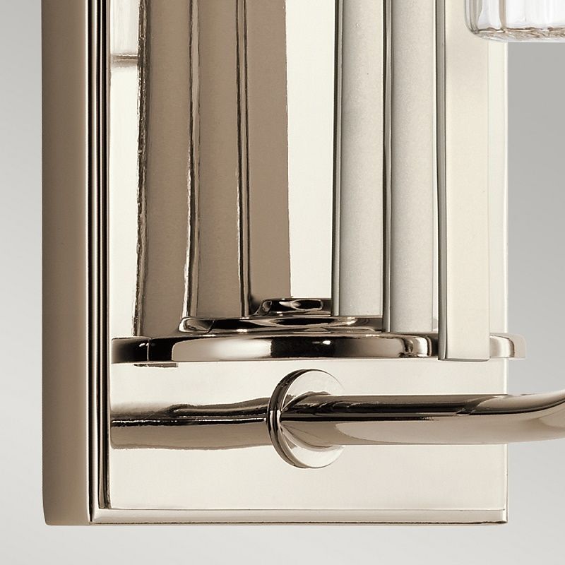 QN-KIMROSE1-PN KIMROSE Polished Nickel /Clear// настенный E14 1х40  х   