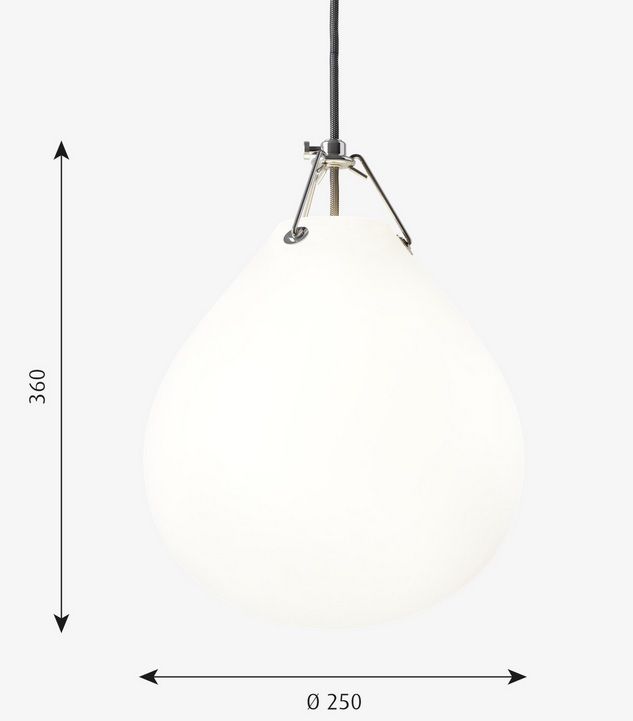 5741086304 MOSER grey/white/ matt// подвесной E27 1х100  х   
