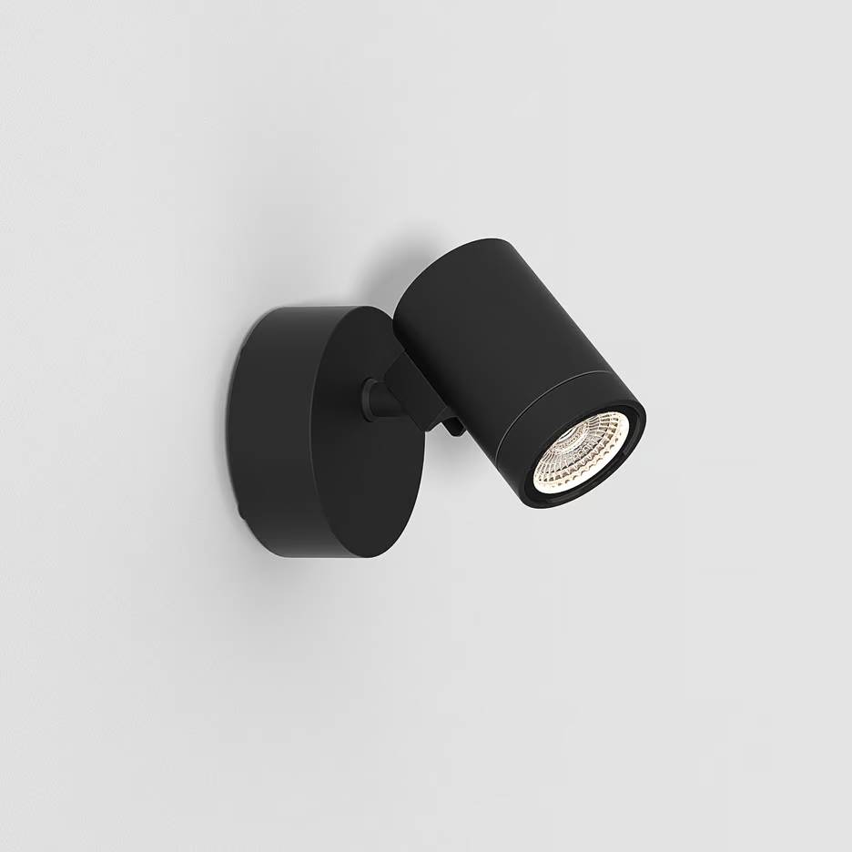 1401015 Bayville Single Textured Black/Textured Black// настенный LED 1х8,2  х   