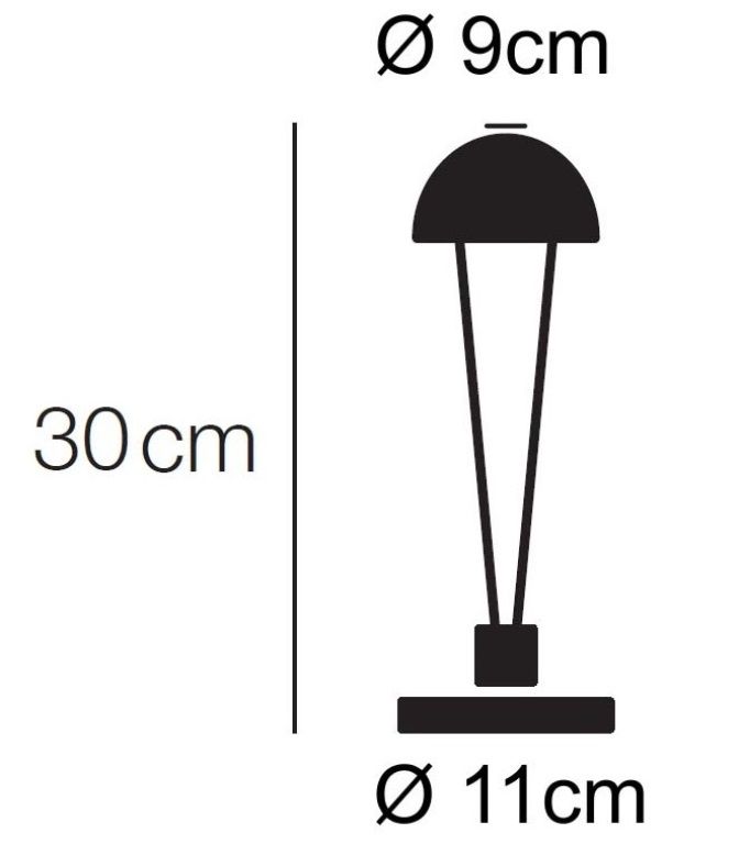ALEBT ALE BE T multicolor/// настольный LED 1х1,5  х   
