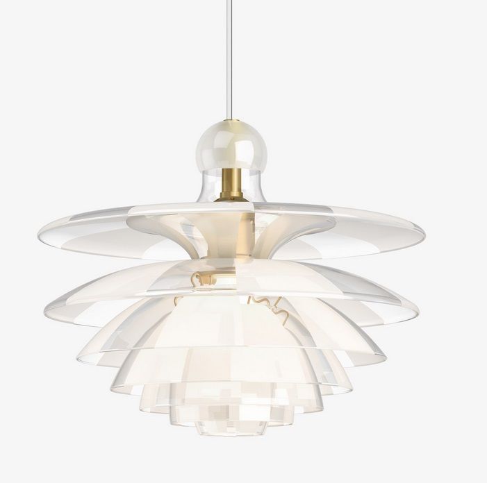 5741104613 PH SEPTIMA brass/clear// подвесной E27 1х28  х   