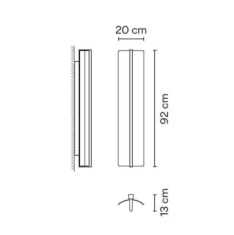 6414 11 /13 KONTUR black/white// потолочный LED 1х20,8  х   
