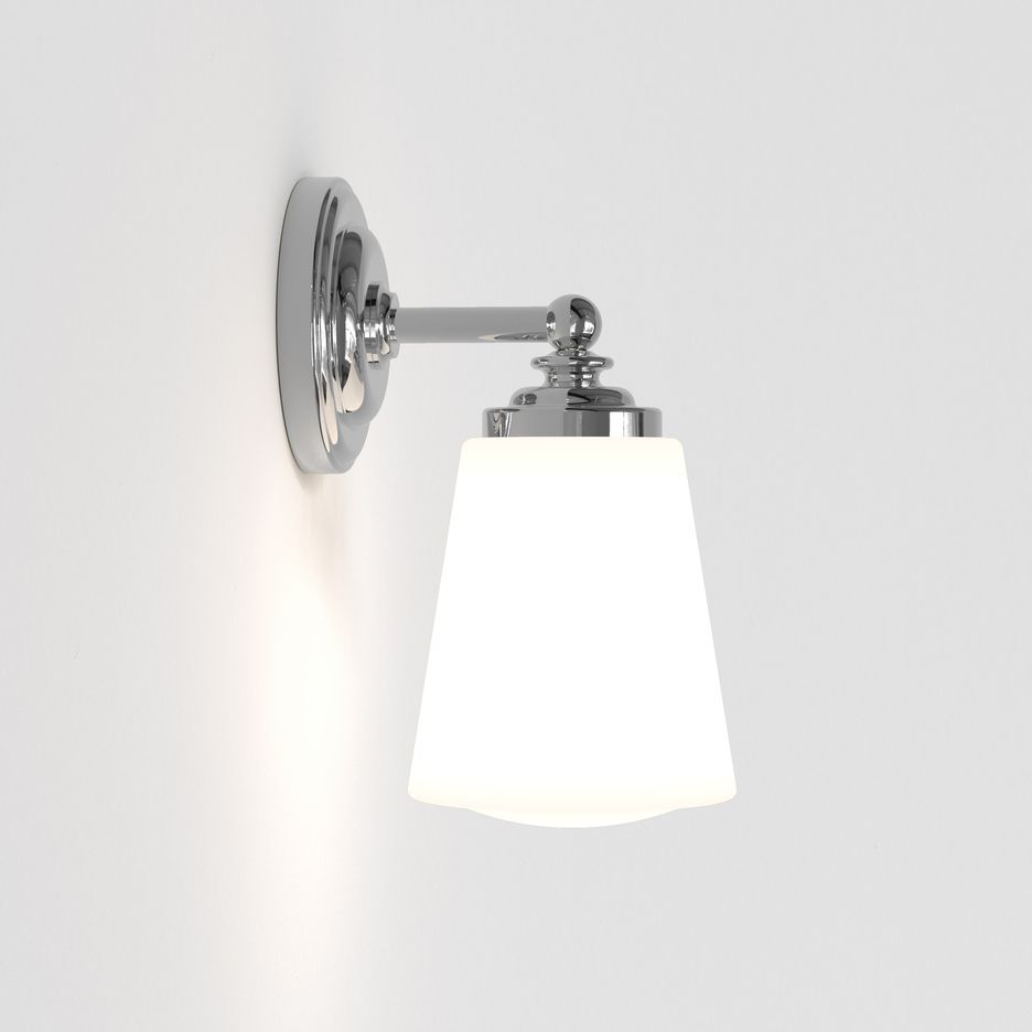 1106001 ANTON Polished Chrome/White// настенный E14 1х40  х   