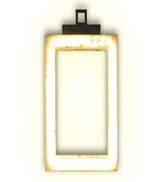ACAM.002004 UFFIZI polish nickel/marble// настенный LED 1х25  х   